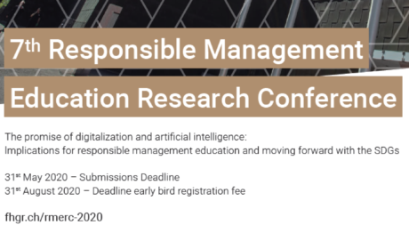 Invitation to a PRME conference Oct 2020