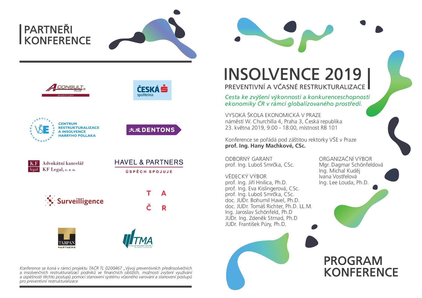 Program Konference Insolvence 2019!